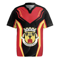 Personalized Beja Portugal Rugby Jersey Sporty Style - Wonder Print Shop