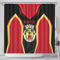 Personalized Beja Portugal Shower Curtain Sporty Style - Wonder Print Shop