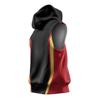 Personalized Beja Portugal Sleeveless Hoodie Sporty Style - Wonder Print Shop