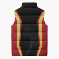 Personalized Beja Portugal Sleeveless Puffer Jacket Sporty Style - Wonder Print Shop