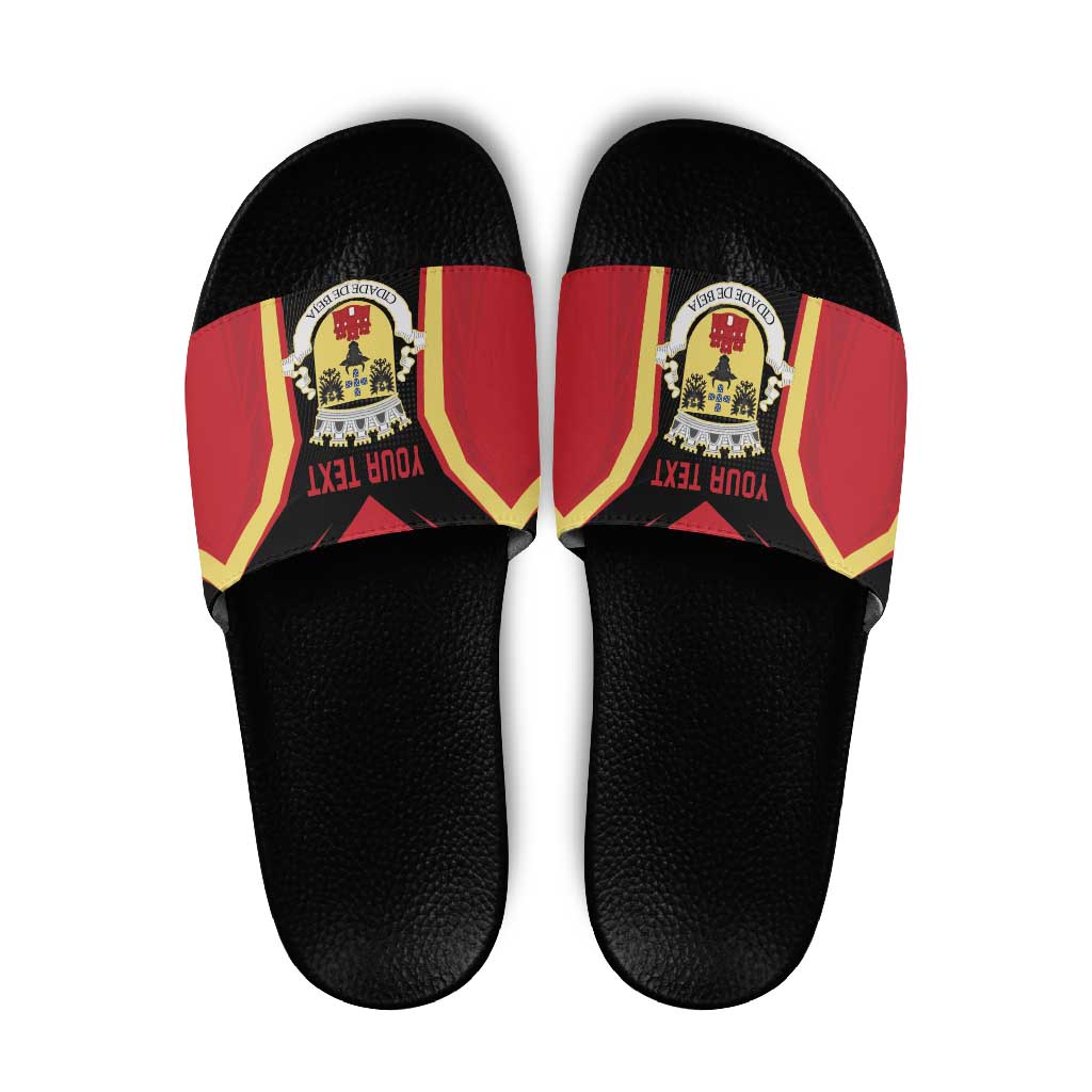 Personalized Beja Portugal Slide Sandals Sporty Style - Wonder Print Shop