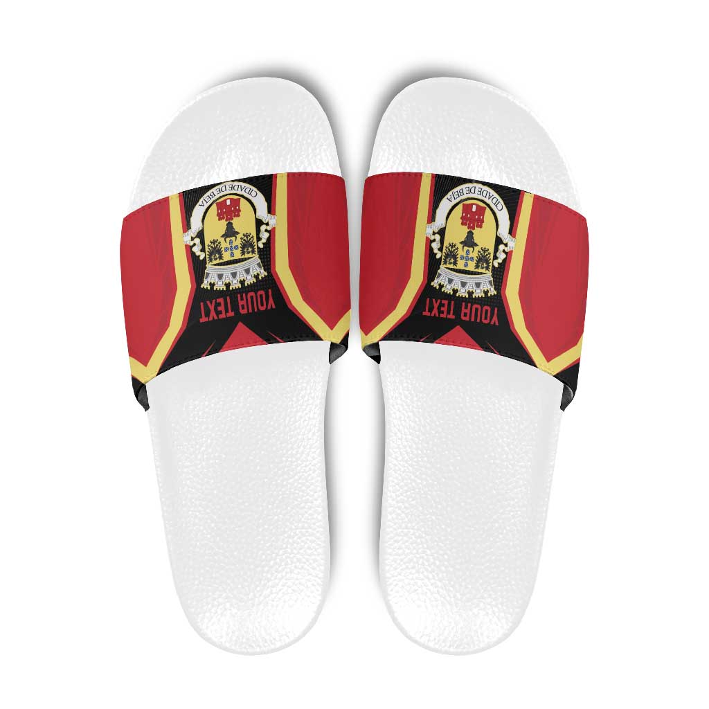 Personalized Beja Portugal Slide Sandals Sporty Style - Wonder Print Shop