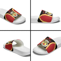 Personalized Beja Portugal Slide Sandals Sporty Style - Wonder Print Shop