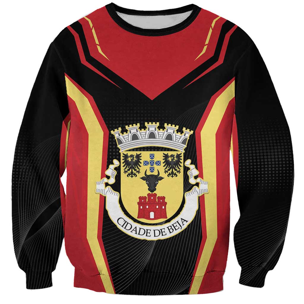 Personalized Beja Portugal Sweatshirt Sporty Style - Wonder Print Shop