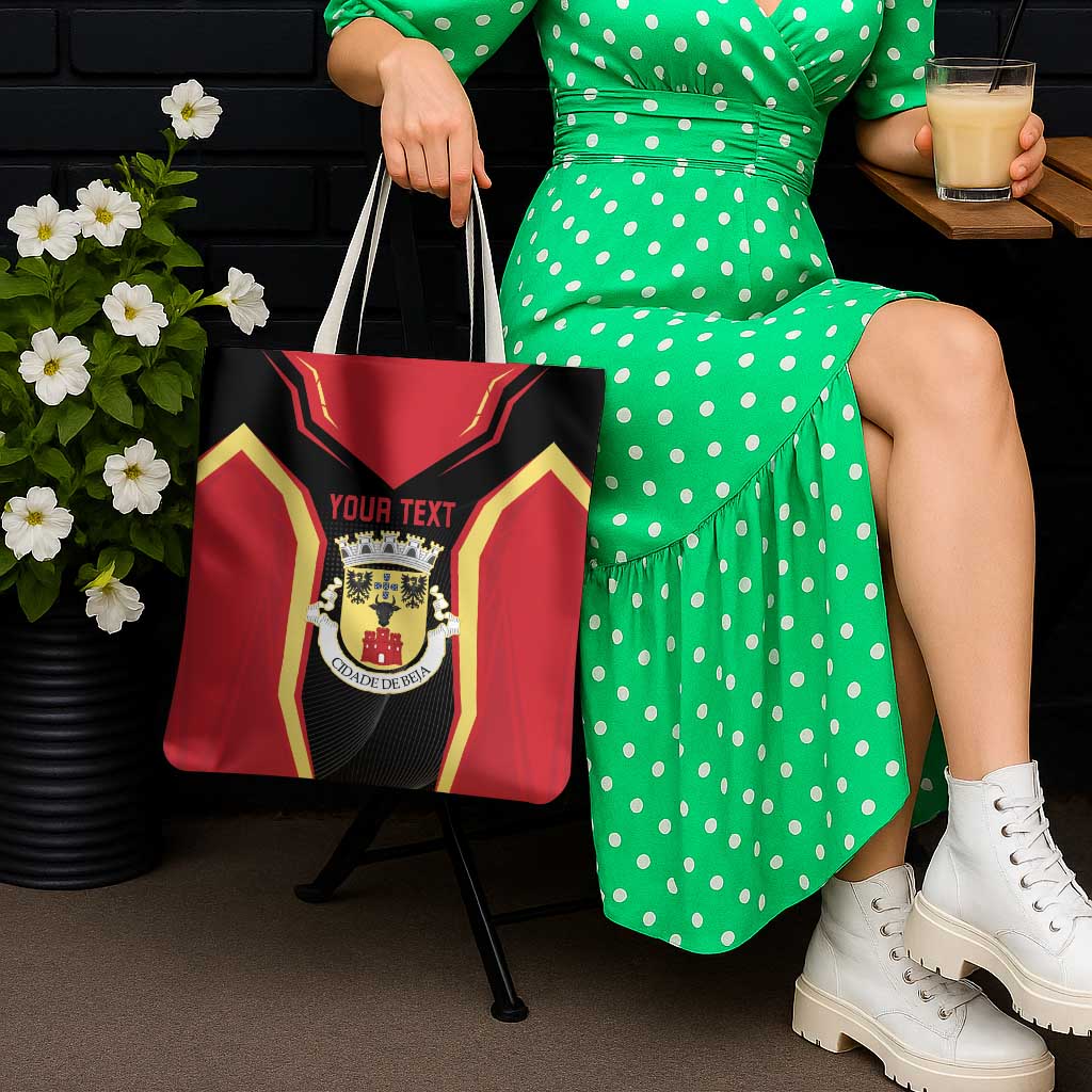 Personalized Beja Portugal Tote Bag Sporty Style - Wonder Print Shop