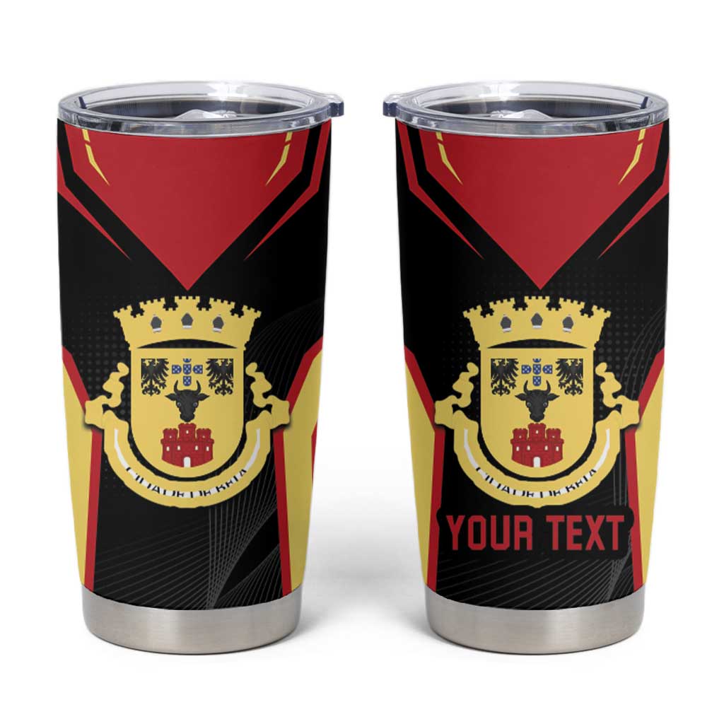 Personalized Beja Portugal Tumbler Cup Sporty Style - Wonder Print Shop
