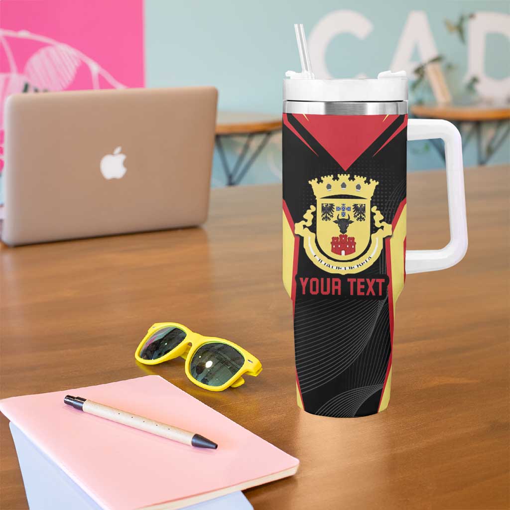 Personalized Beja Portugal Tumbler With Handle Sporty Style - Wonder Print Shop