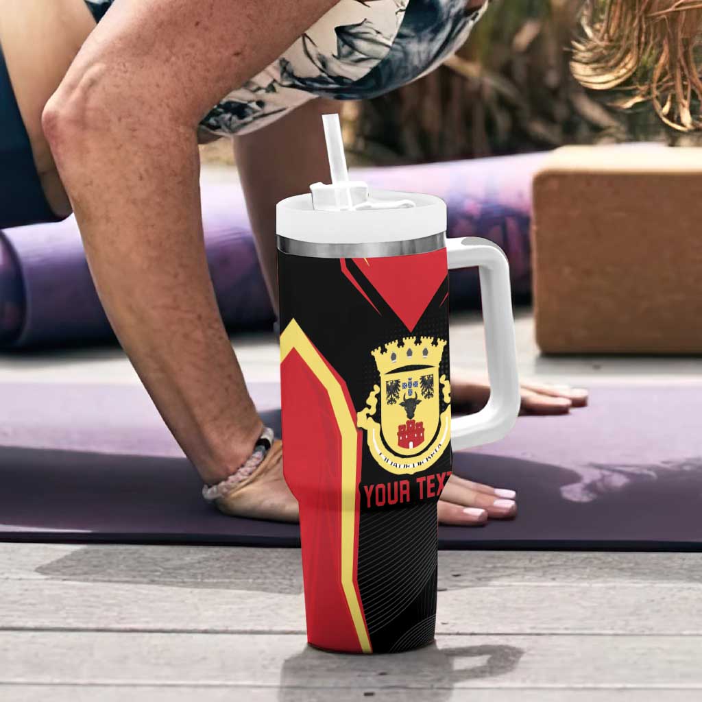 Personalized Beja Portugal Tumbler With Handle Sporty Style - Wonder Print Shop