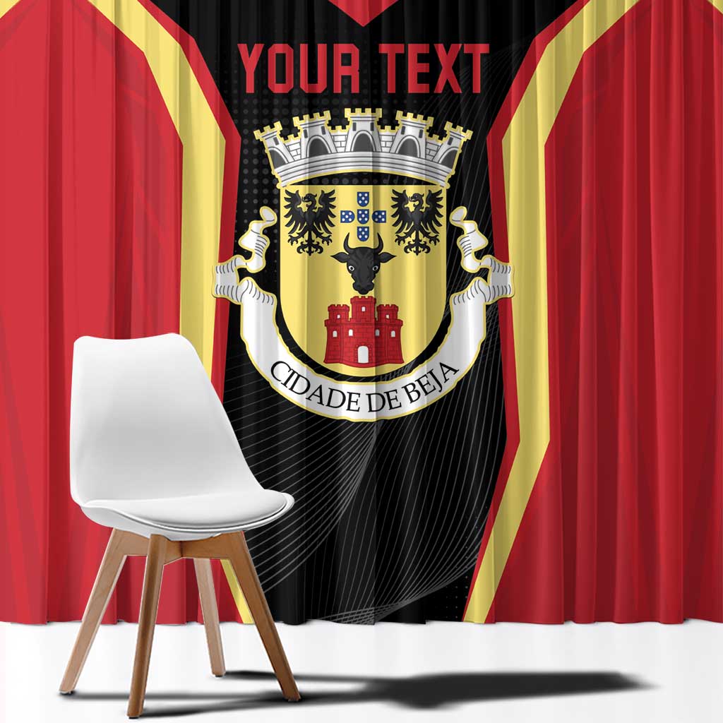 Personalized Beja Portugal Window Curtain Sporty Style - Wonder Print Shop
