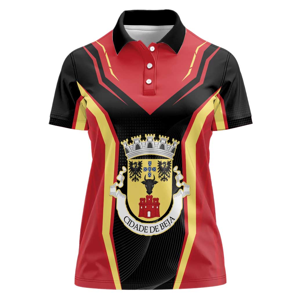 Personalized Beja Portugal Women Polo Shirt Sporty Style - Wonder Print Shop