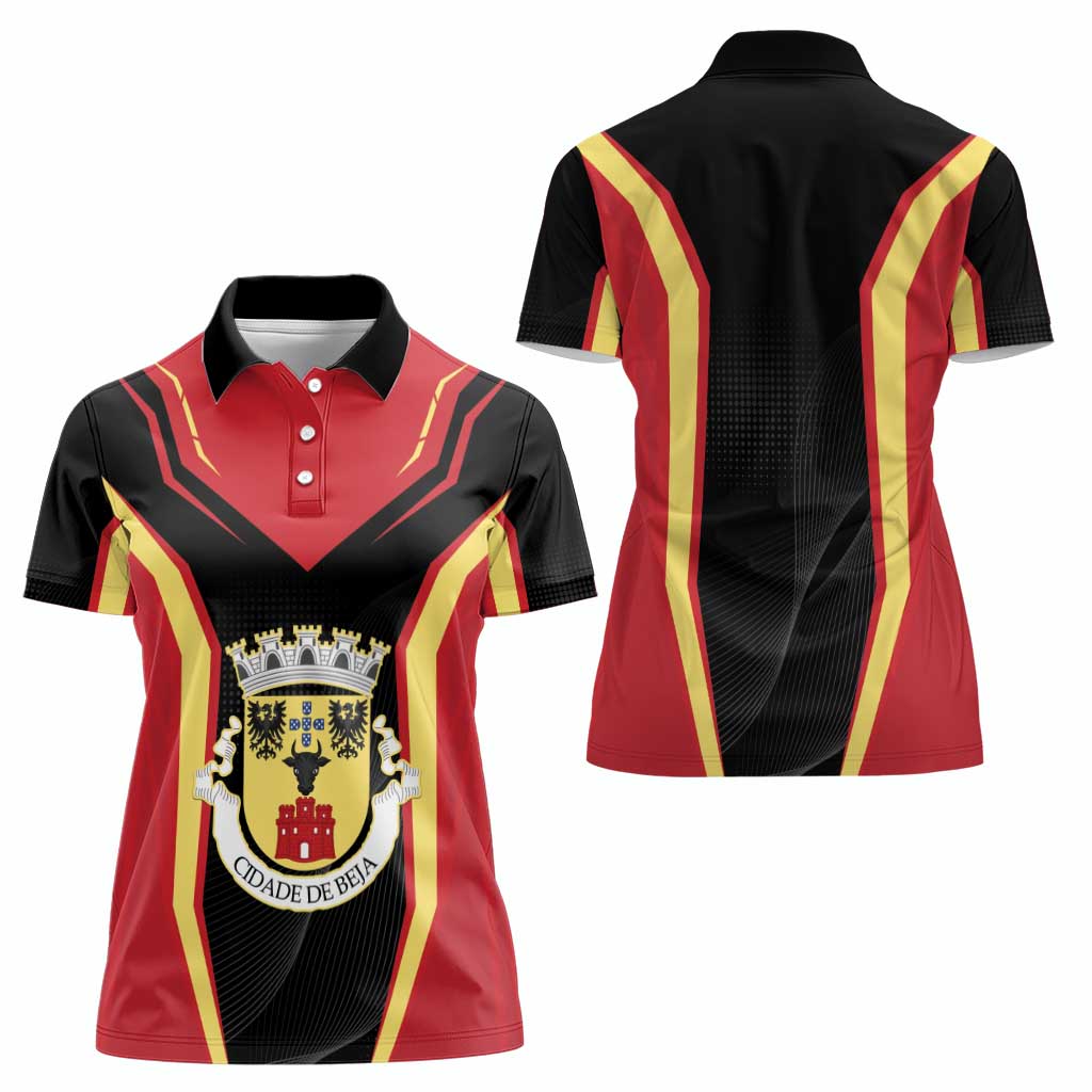 Personalized Beja Portugal Women Polo Shirt Sporty Style - Wonder Print Shop