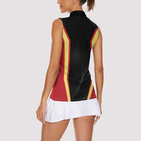 Personalized Beja Portugal Women Sleeveless Polo Shirt Sporty Style - Wonder Print Shop