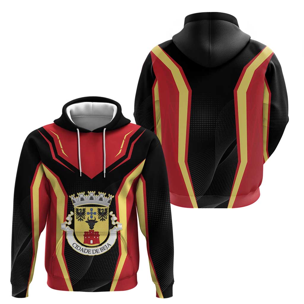 Personalized Beja Portugal Zip Hoodie Sporty Style - Wonder Print Shop