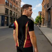 Personalized Beja Portugal Zipper Polo Shirt Sporty Style - Wonder Print Shop