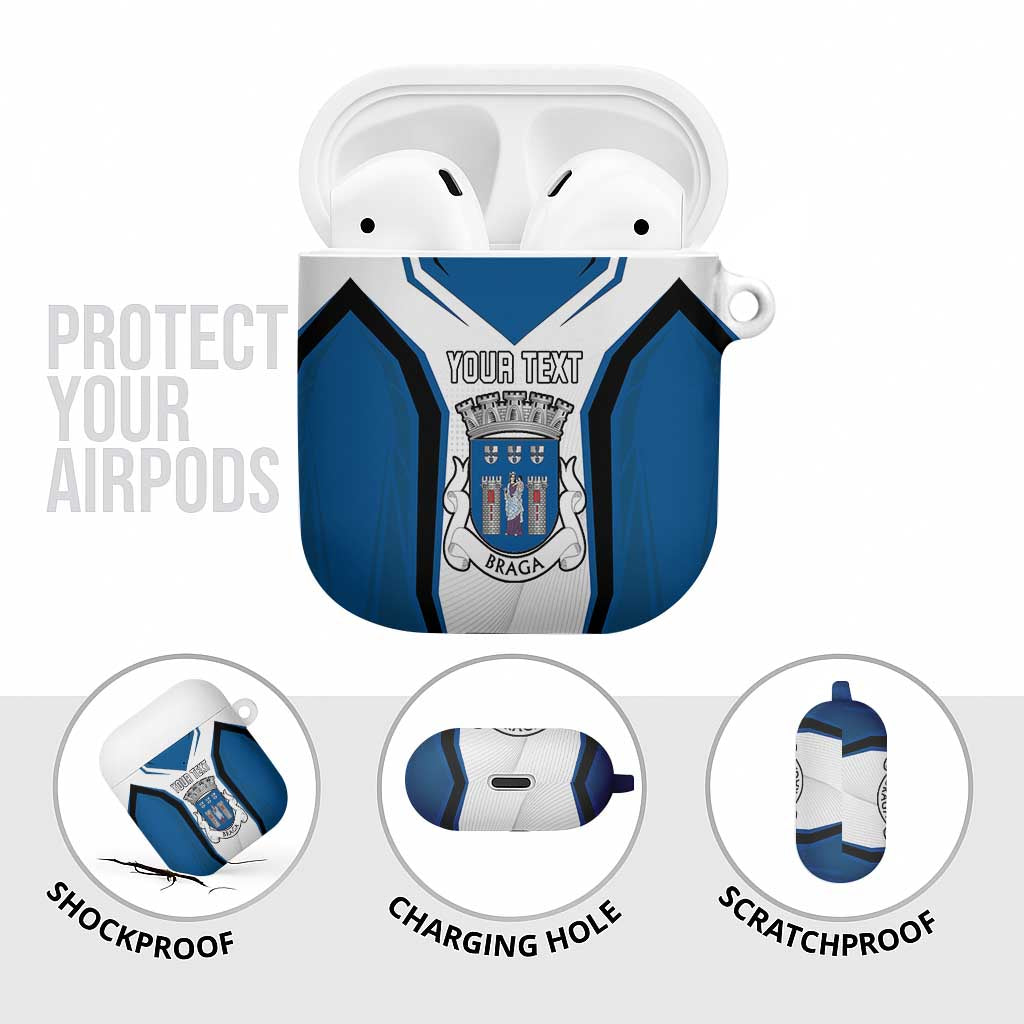Personalized Braga Portugal AirPods Case Sporty Style - Wonder Print Shop