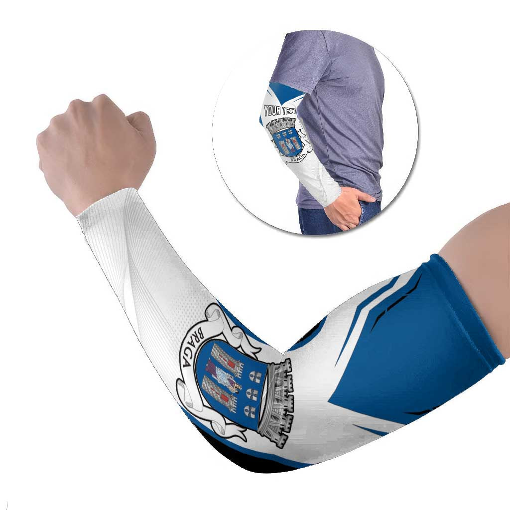 Personalized Braga Portugal Arm Sleeves Sporty Style - Wonder Print Shop