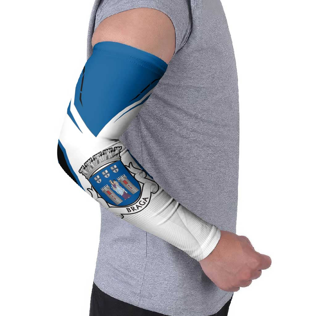 Personalized Braga Portugal Arm Sleeves Sporty Style - Wonder Print Shop