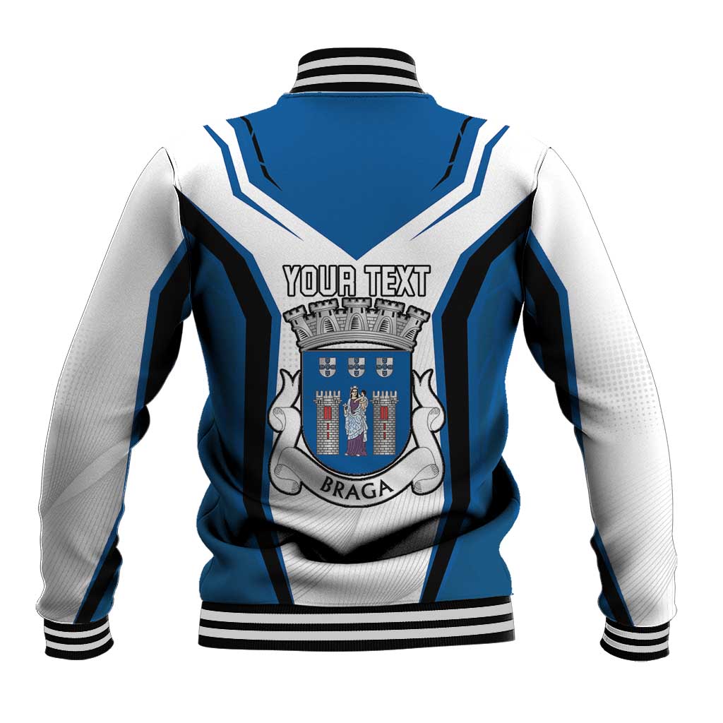 Personalized Braga Portugal Baseball Jacket Sporty Style - Wonder Print Shop