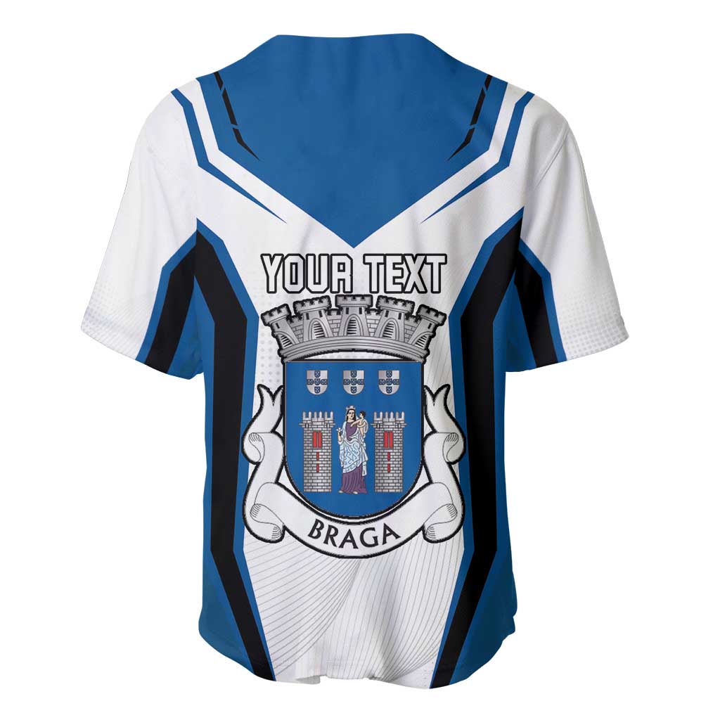 Personalized Braga Portugal Baseball Jersey Sporty Style - Wonder Print Shop