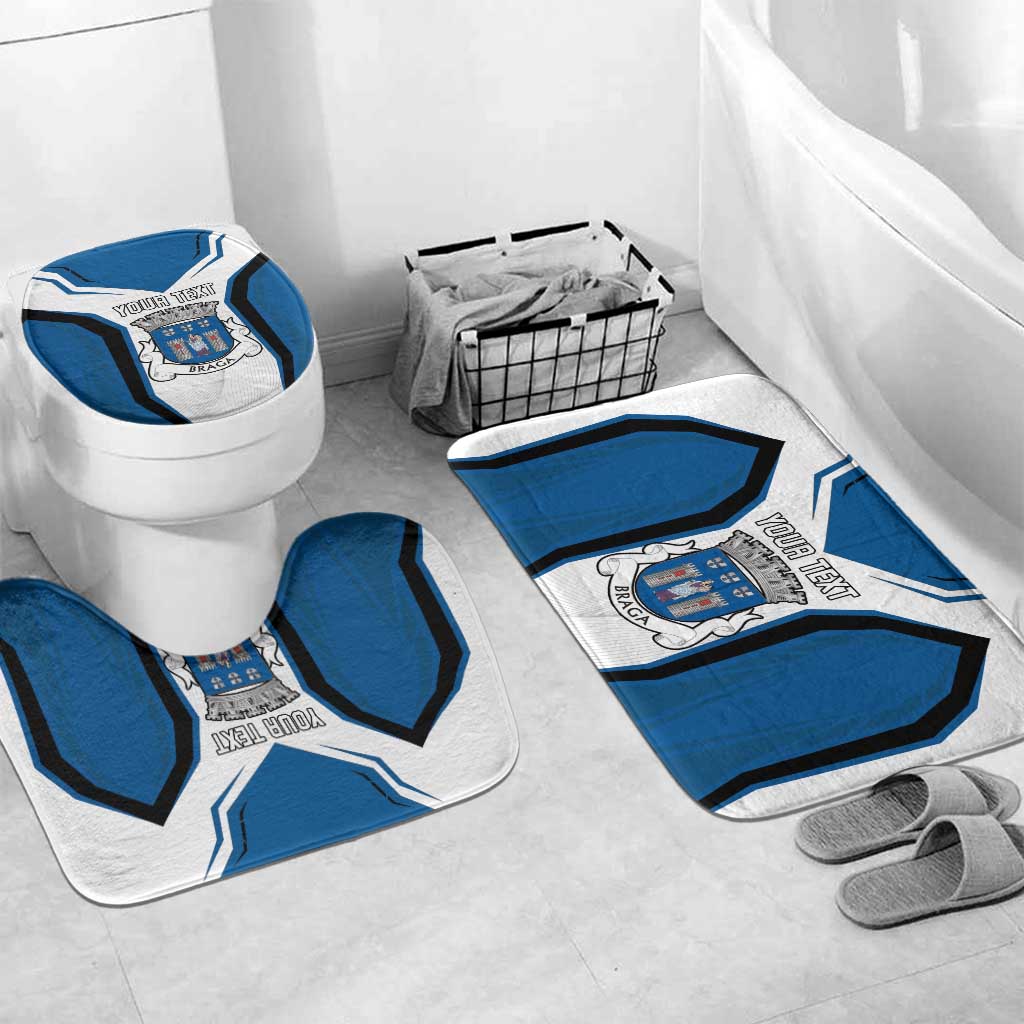 Personalized Braga Portugal Bathroom Set Sporty Style - Wonder Print Shop