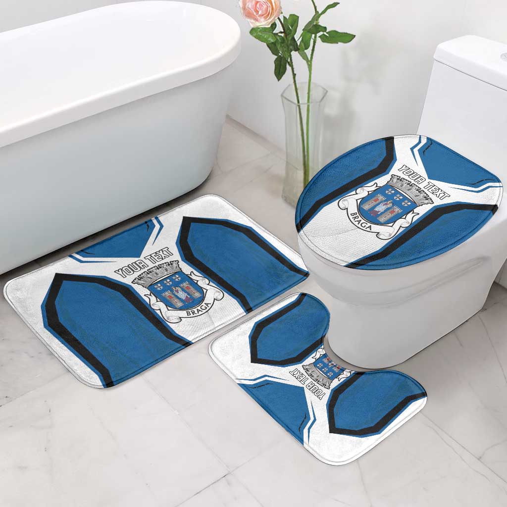 Personalized Braga Portugal Bathroom Set Sporty Style - Wonder Print Shop