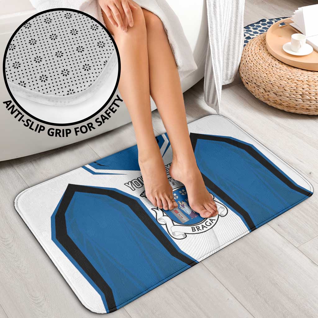 Personalized Braga Portugal Bathroom Set Sporty Style - Wonder Print Shop