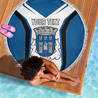 Personalized Braga Portugal Beach Blanket Sporty Style - Wonder Print Shop