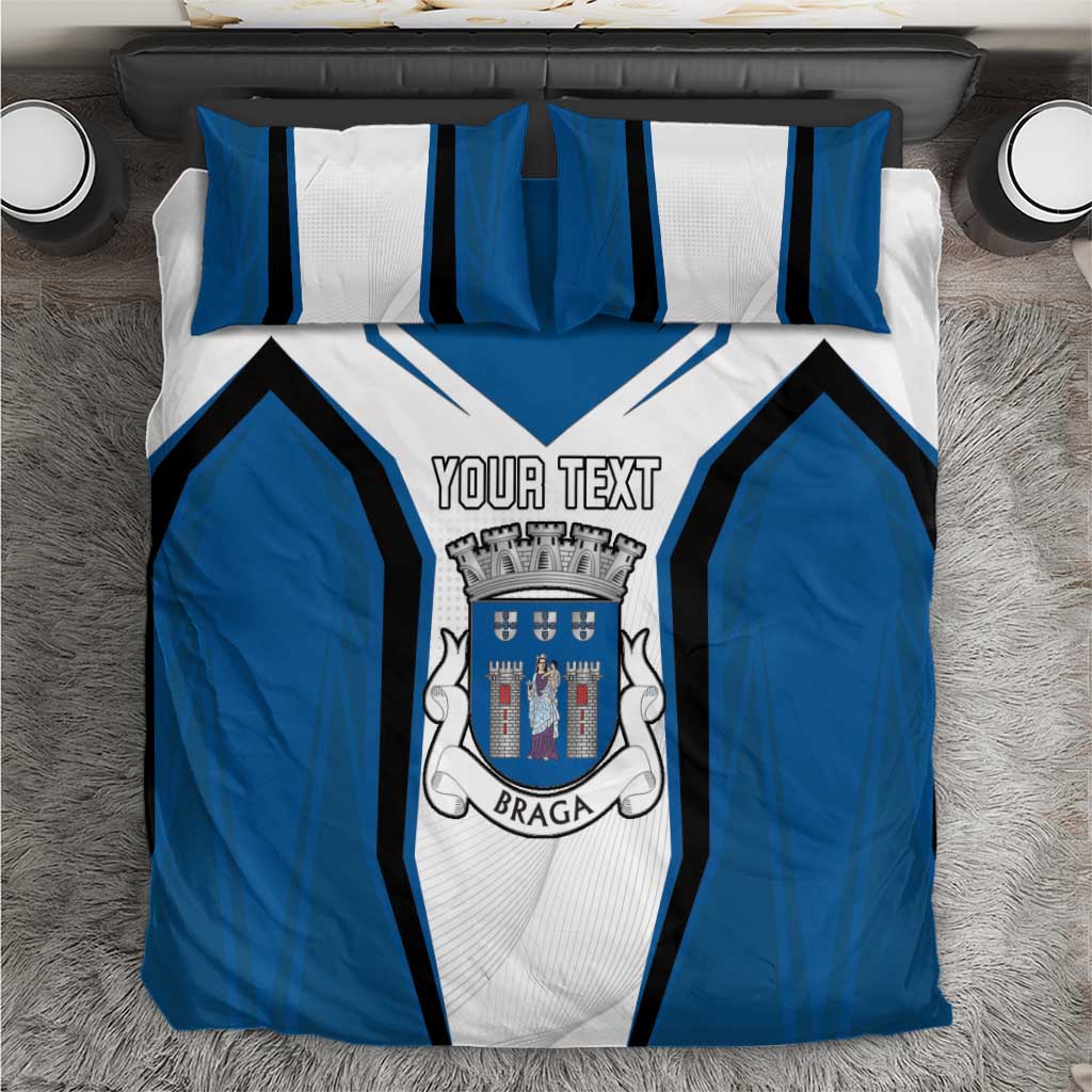 Personalized Braga Portugal Bedding Set Sporty Style - Wonder Print Shop