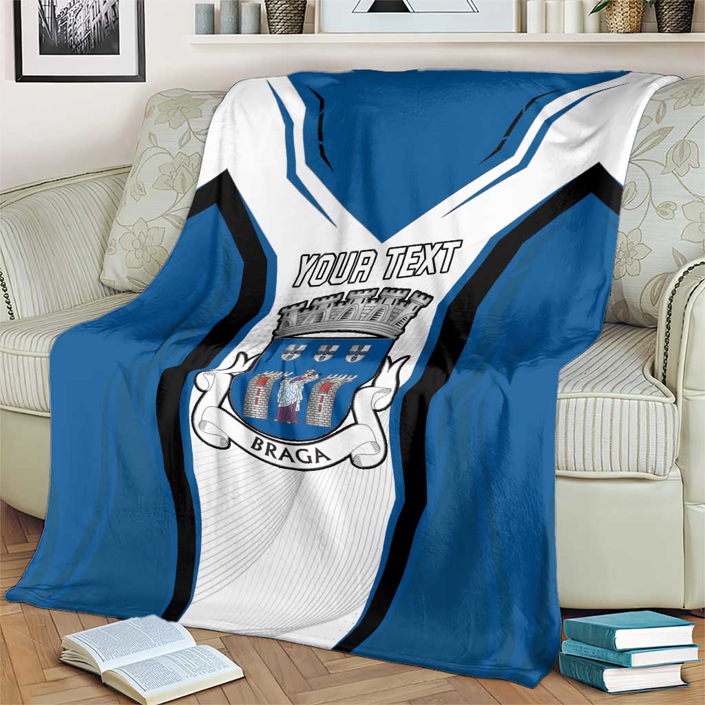 Personalized Braga Portugal Blanket Sporty Style - Wonder Print Shop