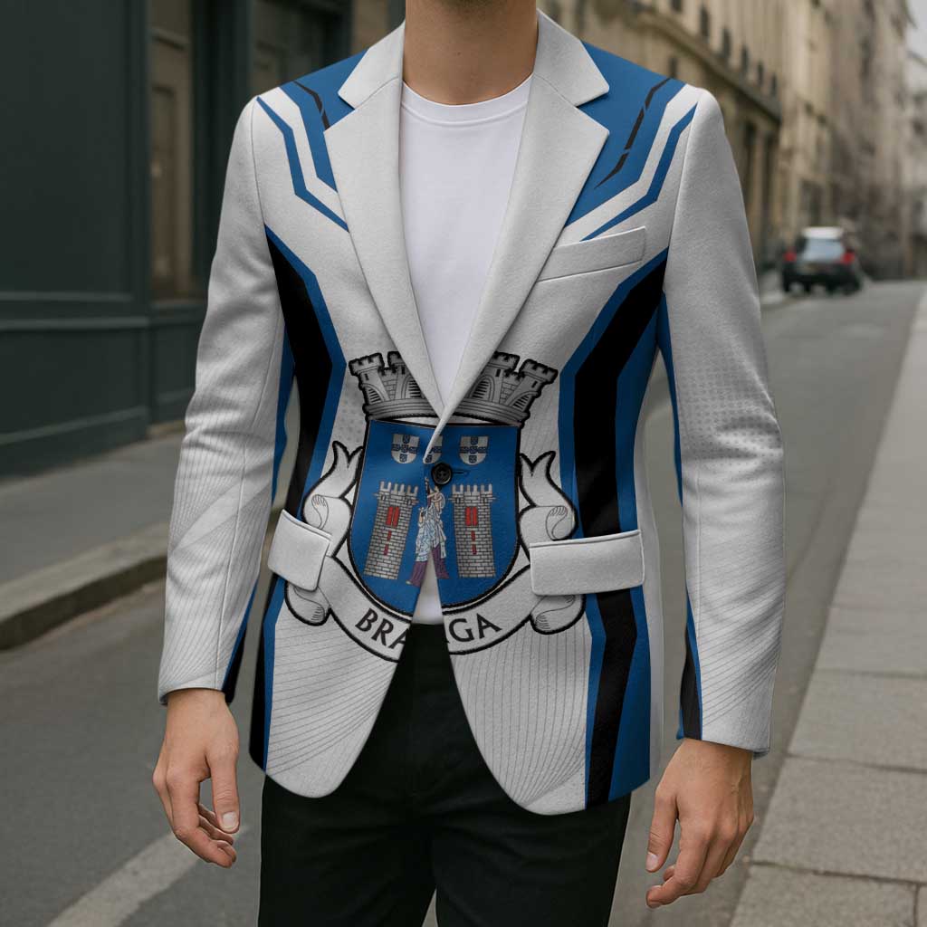 Personalized Braga Portugal Blazer Sporty Style - Wonder Print Shop
