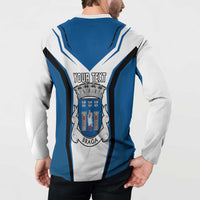 Personalized Braga Portugal Button Sweatshirt Sporty Style - Wonder Print Shop