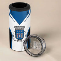 Personalized Braga Portugal 4 in 1 Can Cooler Tumbler Sporty Style - Wonder Print Shop