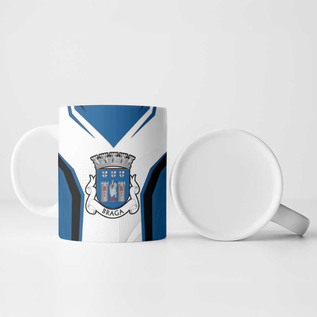 Personalized Braga Portugal Ceramic Mug Sporty Style - Wonder Print Shop