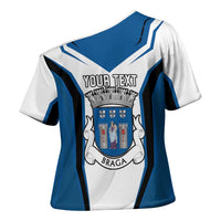 Personalized Braga Portugal Cross Shoulder Shirt Sporty Style - Wonder Print Shop