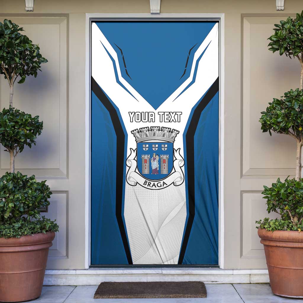 Personalized Braga Portugal Door Cover Sporty Style - Wonder Print Shop