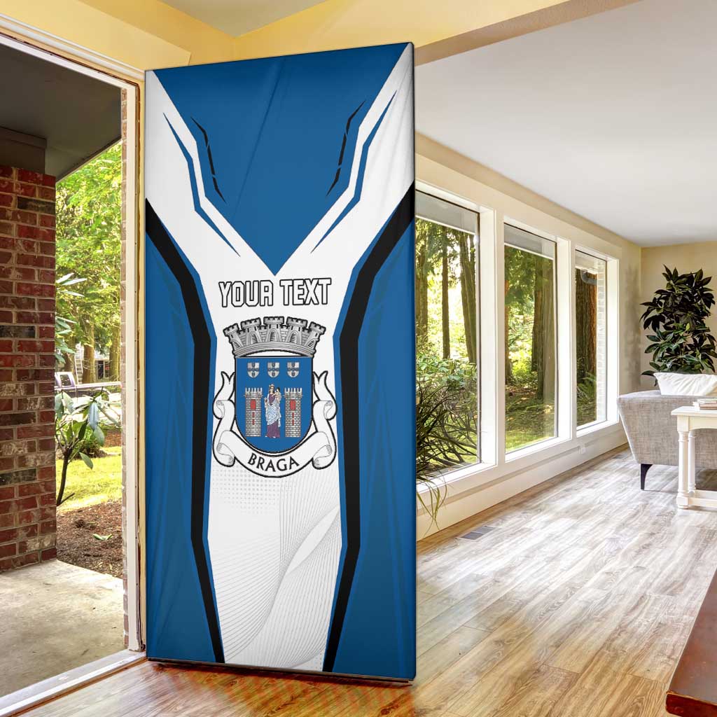 Personalized Braga Portugal Door Cover Sporty Style - Wonder Print Shop