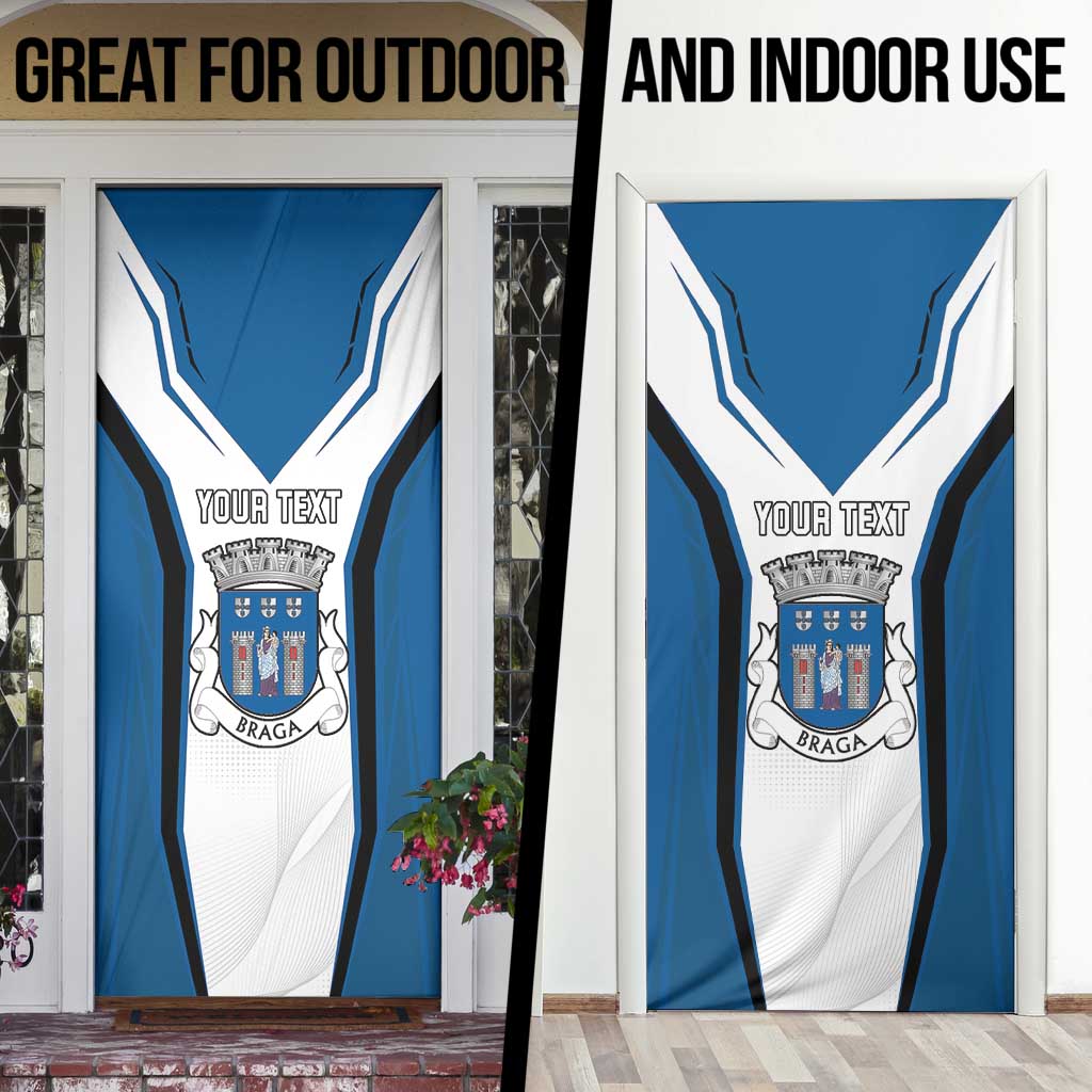 Personalized Braga Portugal Door Cover Sporty Style - Wonder Print Shop
