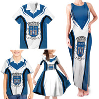 Personalized Braga Portugal Family Matching Tank Maxi Dress and Hawaiian Shirt Sporty Style - Wonder Print Shop