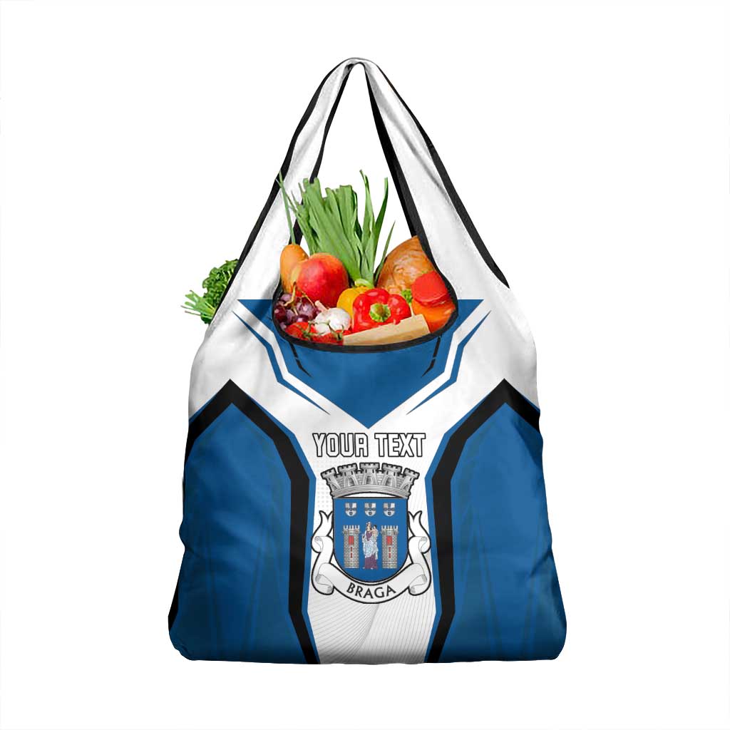 Personalized Braga Portugal Grocery Bag Sporty Style - Wonder Print Shop