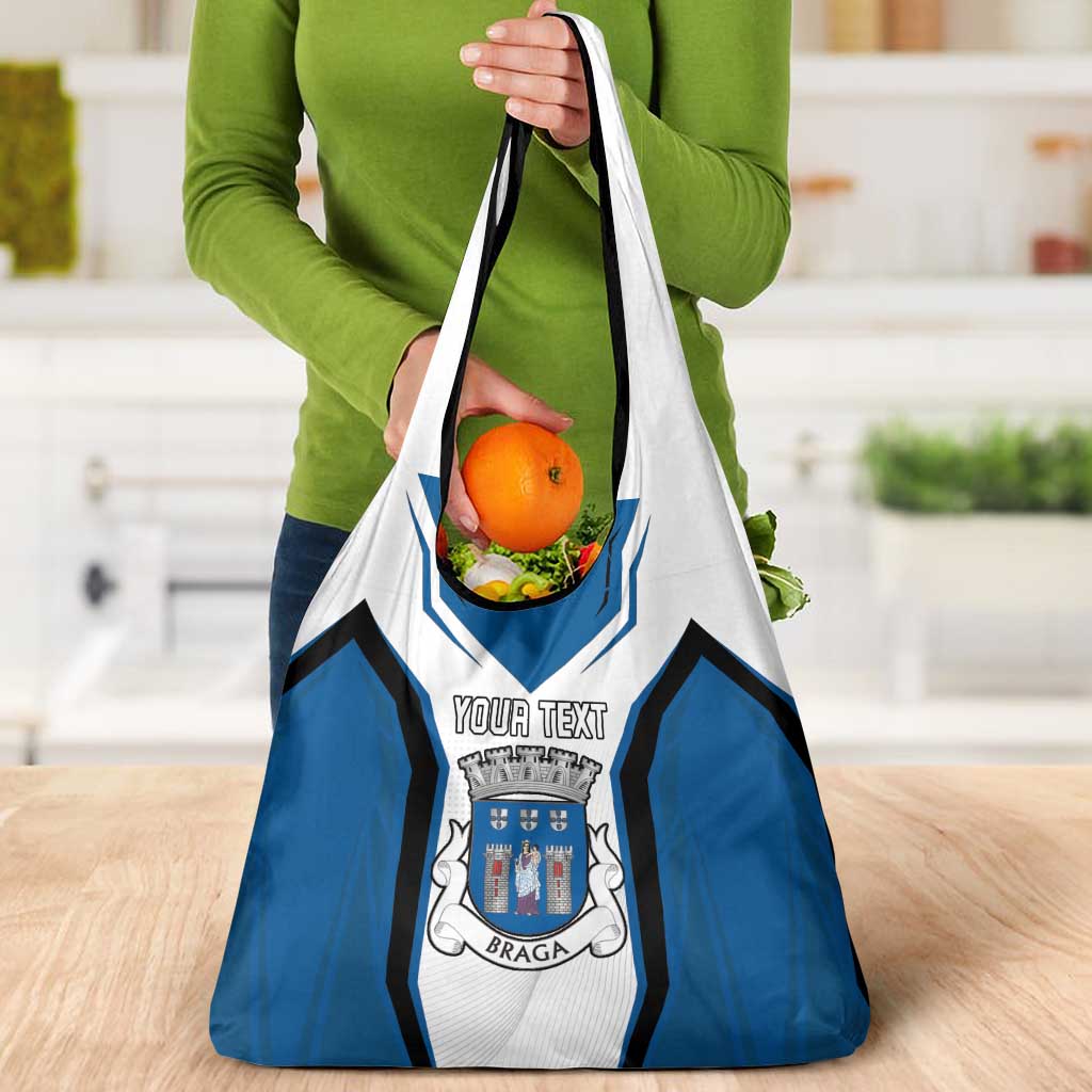 Personalized Braga Portugal Grocery Bag Sporty Style - Wonder Print Shop