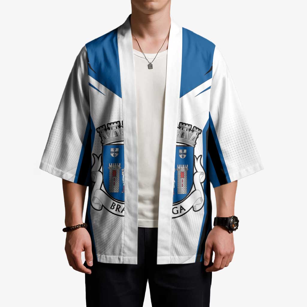 Personalized Braga Portugal Kimono Sporty Style - Wonder Print Shop