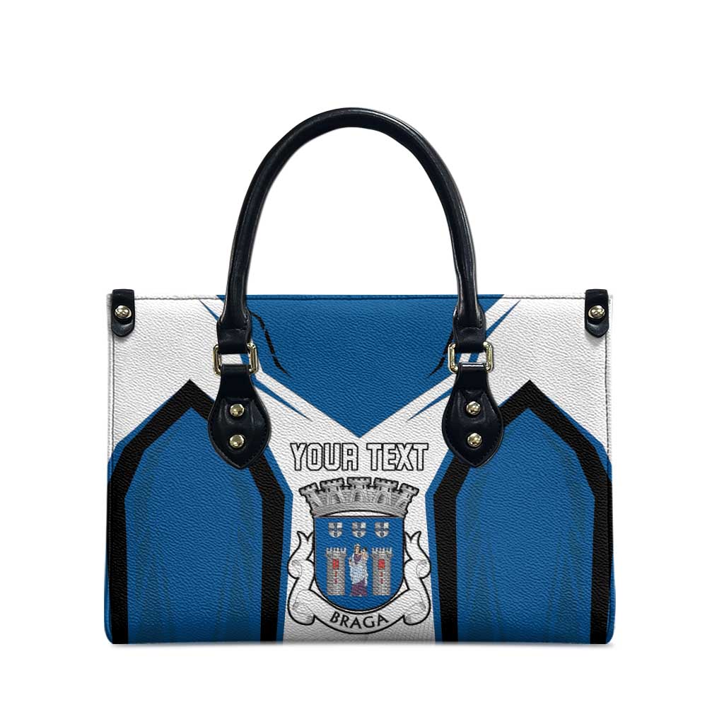 Personalized Braga Portugal Leather Bag Sporty Style - Wonder Print Shop