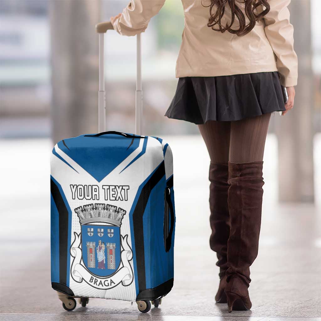 Personalized Braga Portugal Luggage Cover Sporty Style - Wonder Print Shop