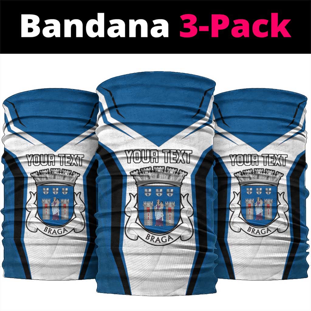 Personalized Braga Portugal Neck Gaiter Sporty Style - Wonder Print Shop