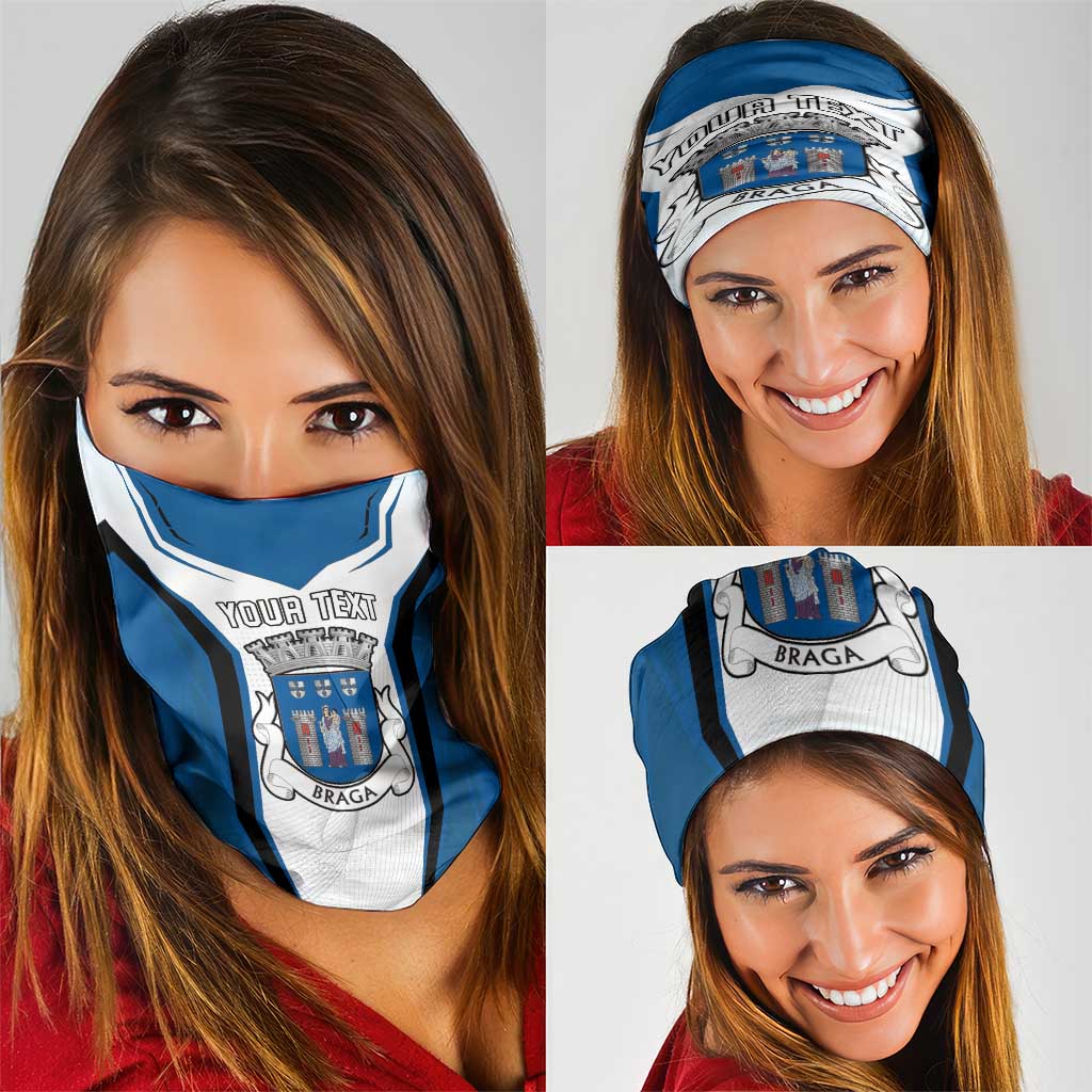 Personalized Braga Portugal Neck Gaiter Sporty Style - Wonder Print Shop