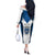 Personalized Braga Portugal Off The Shoulder Long Sleeve Dress Sporty Style - Wonder Print Shop
