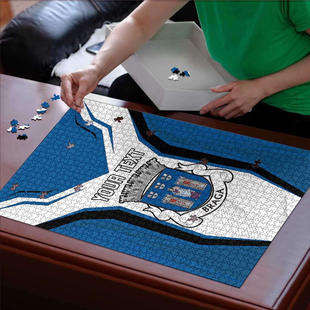 Personalized Braga Portugal Puzzle Sporty Style - Wonder Print Shop