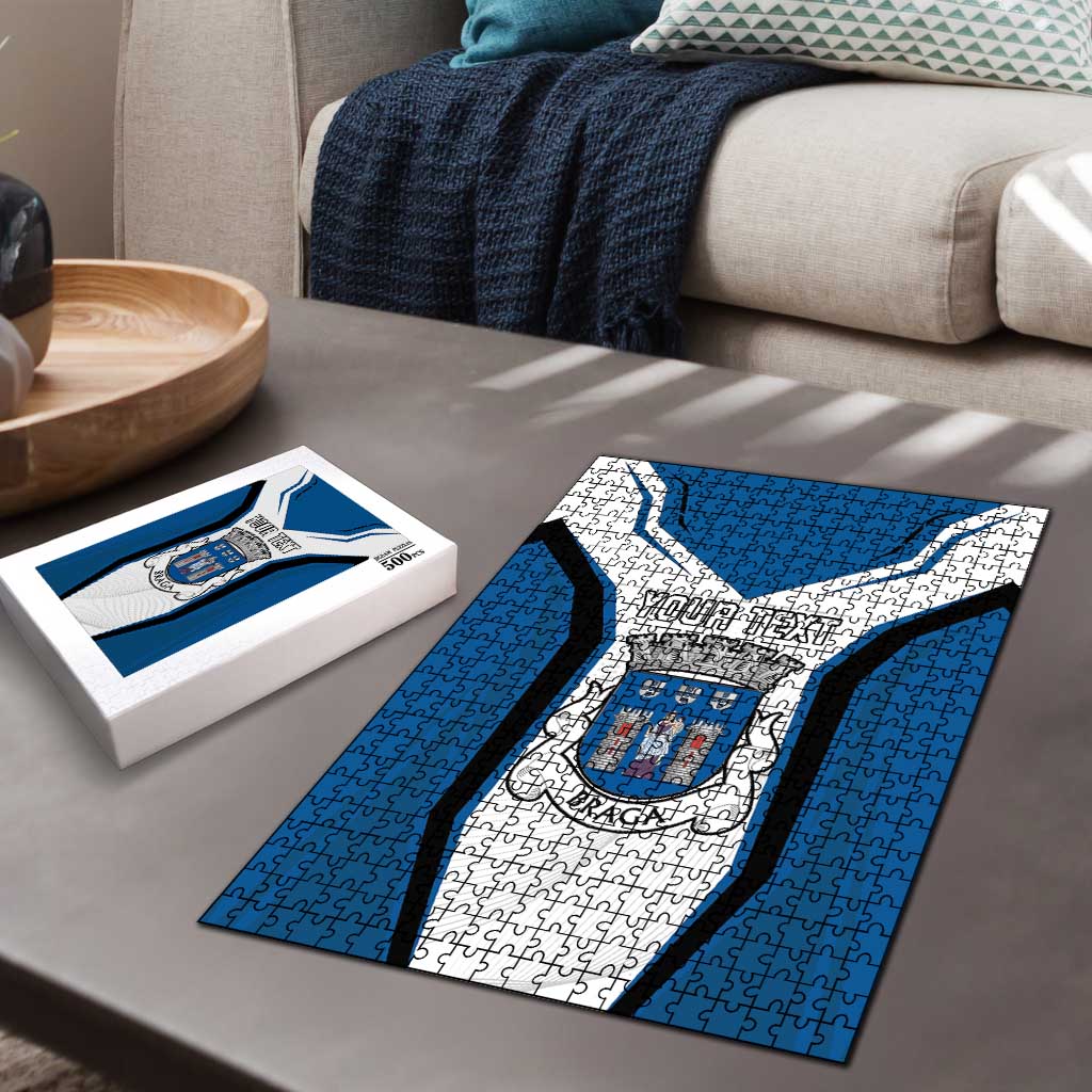 Personalized Braga Portugal Puzzle Sporty Style - Wonder Print Shop