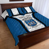 Personalized Braga Portugal Quilt Bed Set Sporty Style - Wonder Print Shop