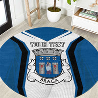 Personalized Braga Portugal Round Carpet Sporty Style - Wonder Print Shop